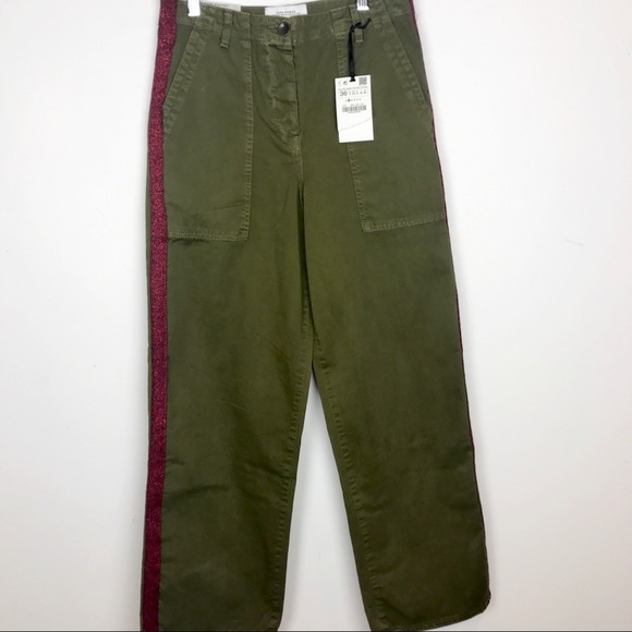 NWT | Zara | The Worker Straight Pant - Picture 4 of 8